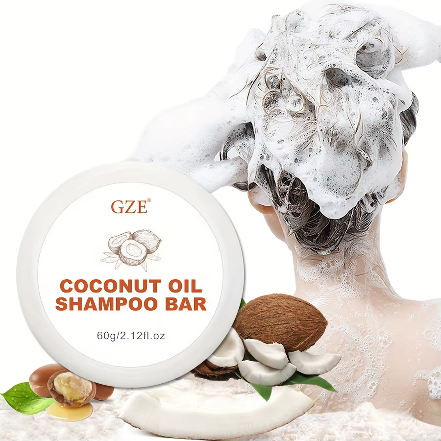 Barre de shampoing à l'huile de coco GZE