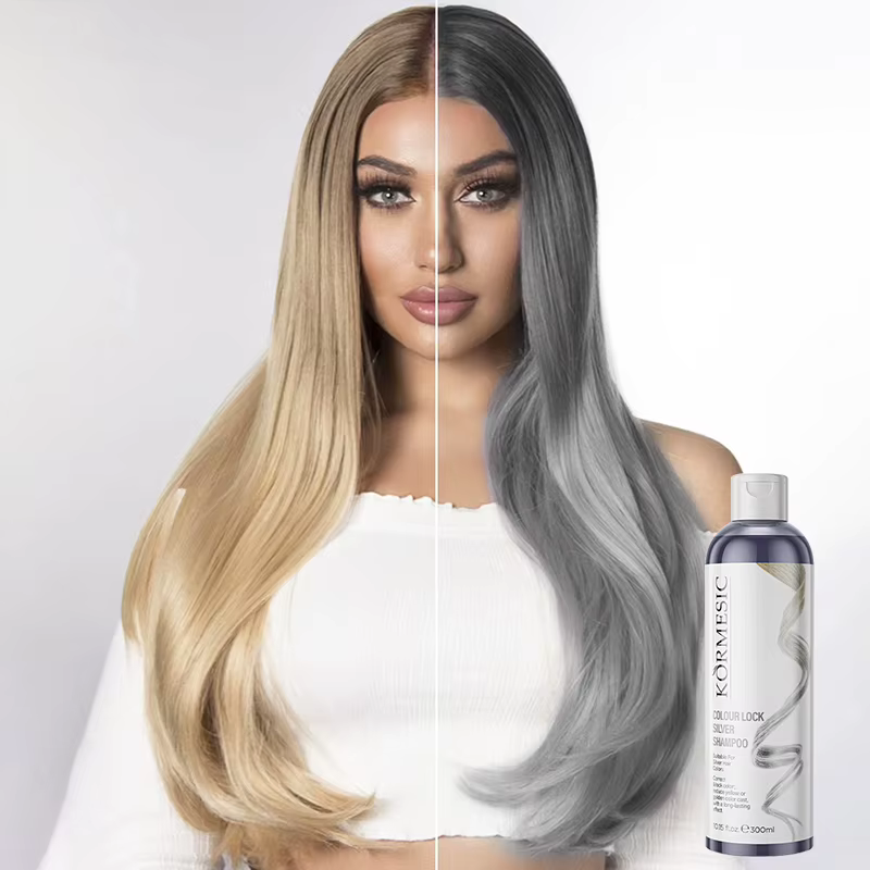 Shampoing couleur argent