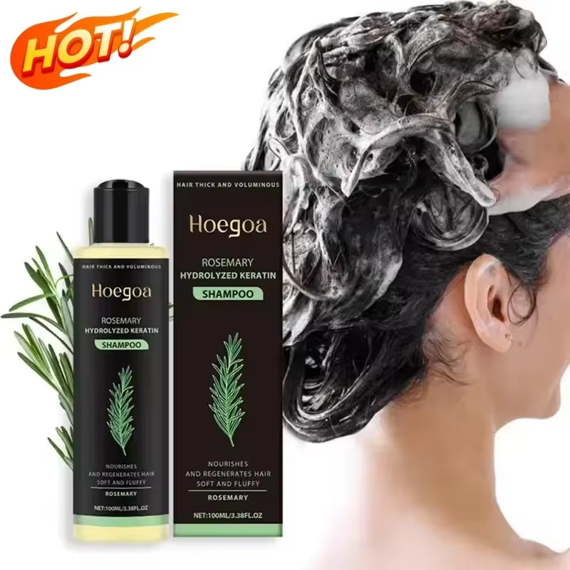 Shampooing Épaississant au Romarin : Contrôle du Sébum