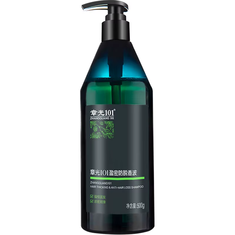 Zhangguang 101 shampooing de contrôle de l'huile d'épreuve de perte d'épaississement des cheveux 500g