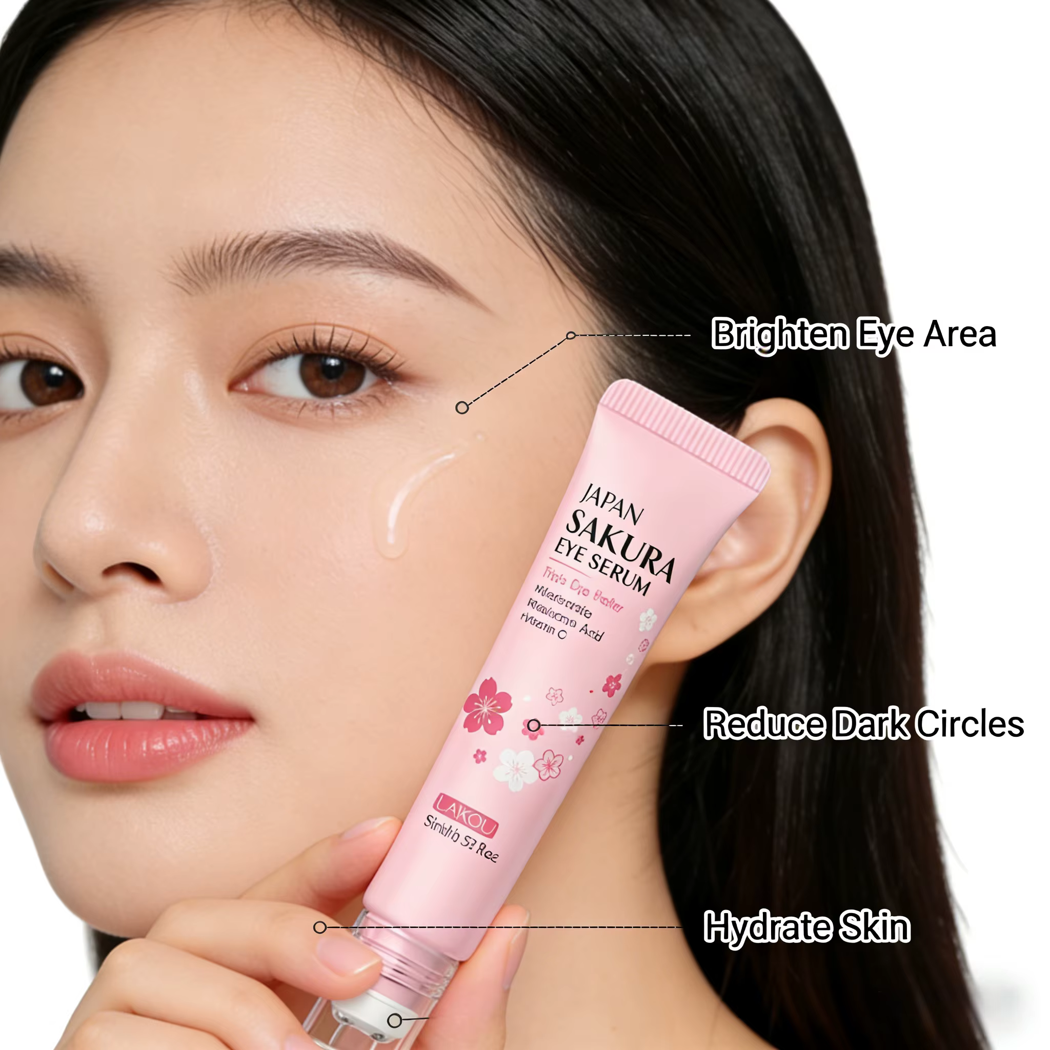 Sérum pour les yeux LAIKOU Sakura Roller 15ml