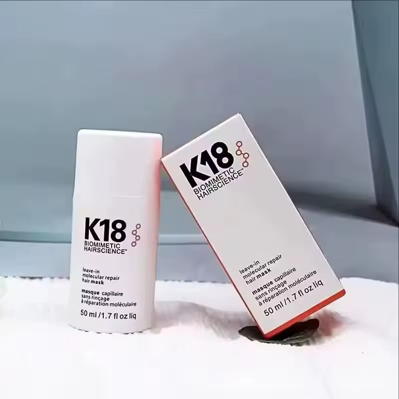 Nouveau Masque Capillaire Réparateur Moléculaire K18 Sans Rinçage 50ml 150ml – Traitement Profond à la Kératine pour