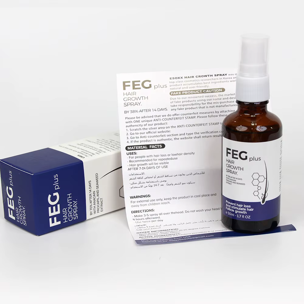 FEG Plus - Huile pour cheveux pour prévenir la perte