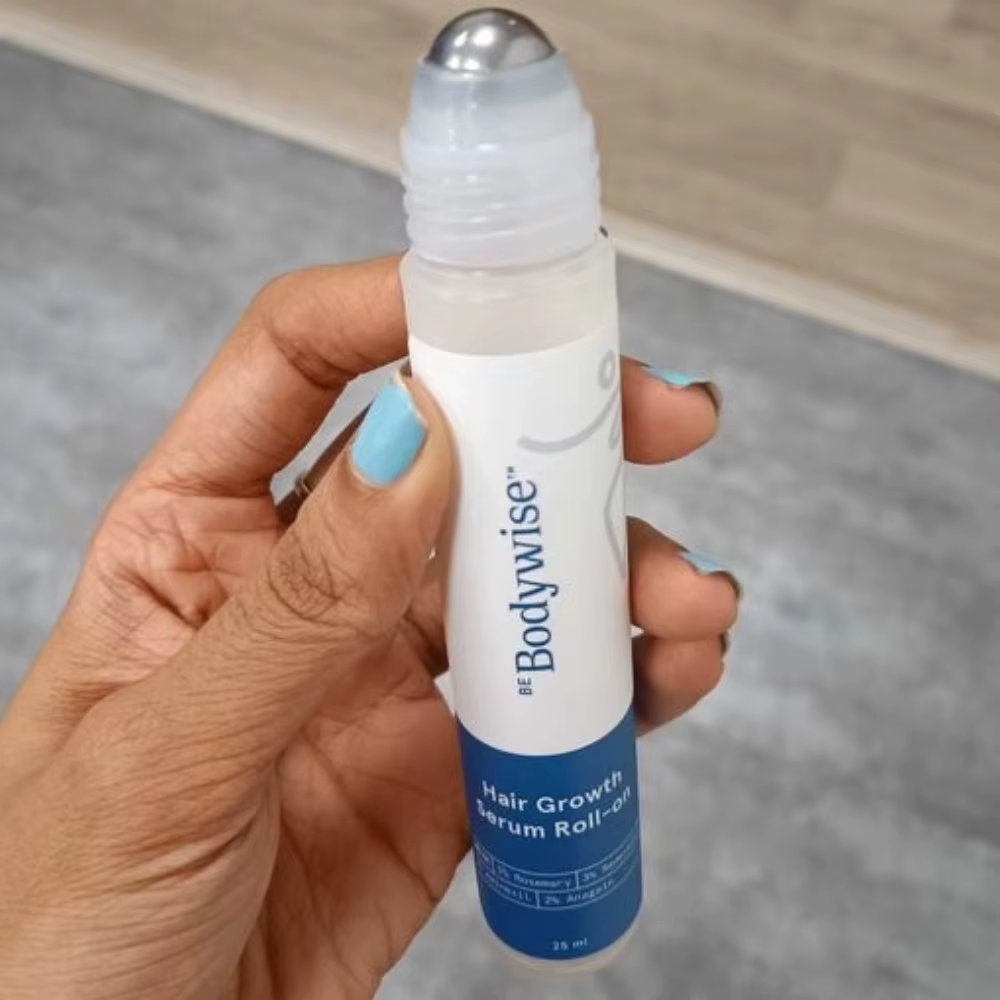 Sérum Capillaire Rosemary Be Bodywise Roll-On pour la Croissance des Cheveux