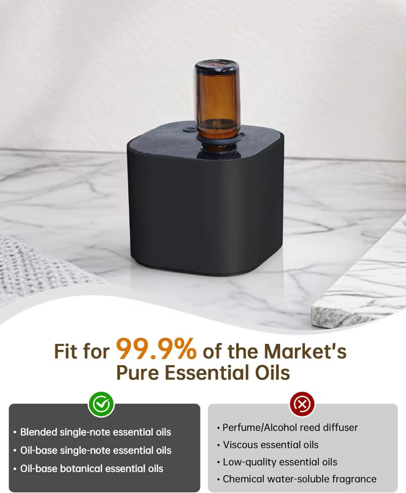 Diffuseur d'huiles essentielles diffuseur d'arôme Portable distributeur d'odeur Rechargeable USB Machine professionnelle odeur électrique pour la maison