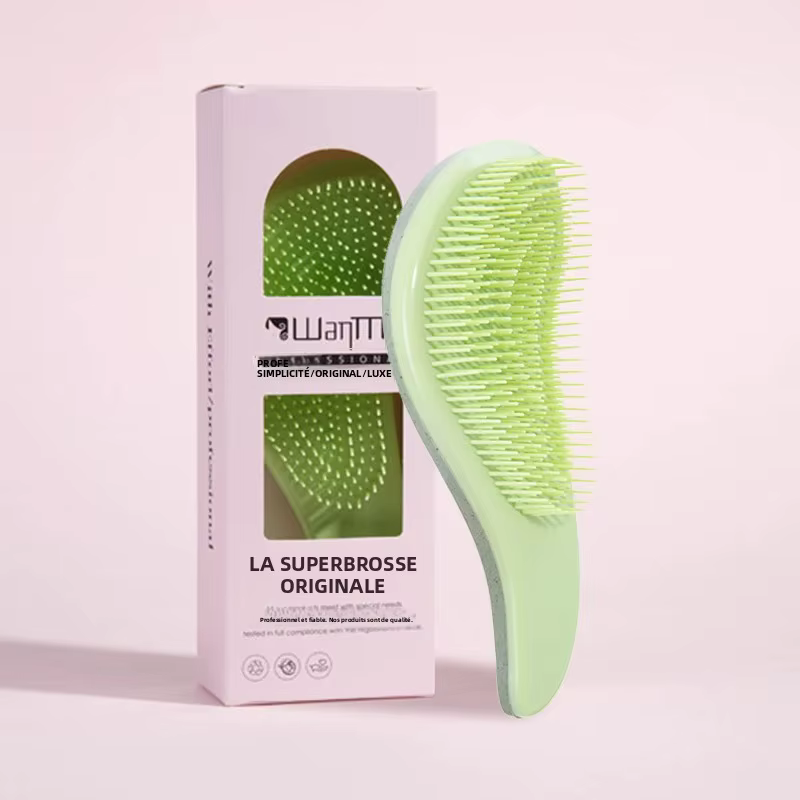 Peigne à cheveux magique démêlant en boîte