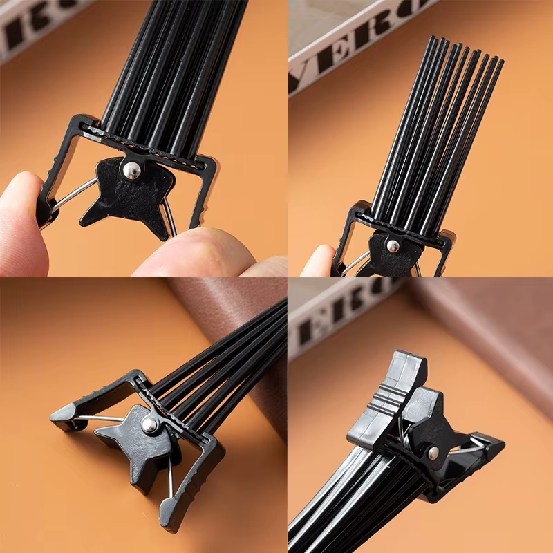 2 pièces Simple moelleux épingle à cheveux friser racine haute naturel
