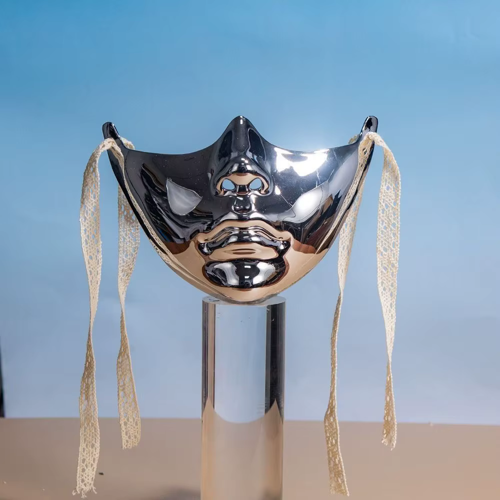 Masque facial élégant de Style ancien pour hommes et adultes, masque pour les yeux, machines, fournitures de fête, Anime créatif, Cosplay, fête