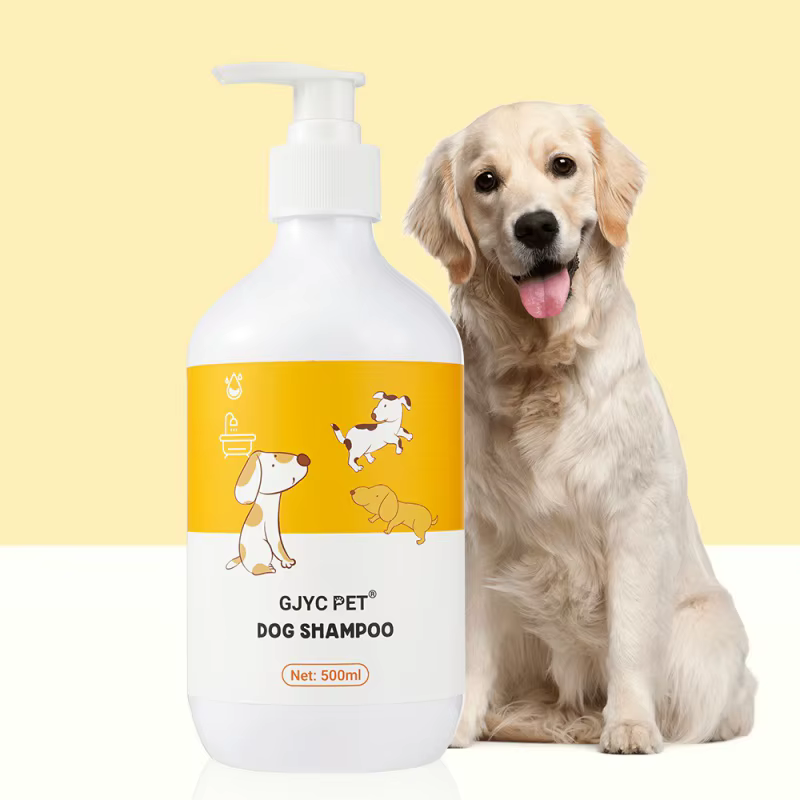 Shampoing revitalisant pour chien, bain pour animaux de compagnie, Gel douche doux, fournitures de bain générales, stérilisation, déodorant, démangeaisons parfumées, 500ML