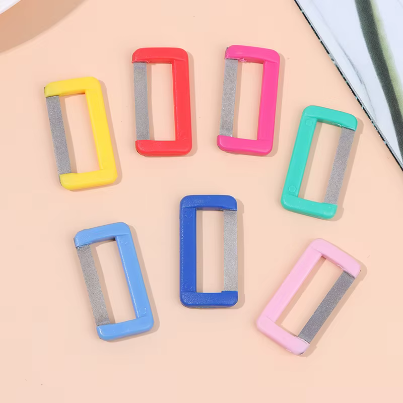 Kit d'orthodontie dentaire IPR, bandes de réduction intermulticolores alternatives, polissage dentaire, émail dentaire, scie SAP, soins buccaux aléatoires, 3 pièces
