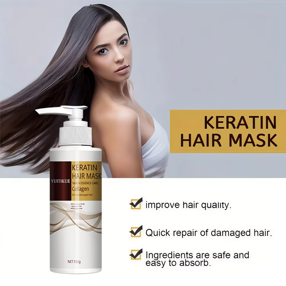 Masque capillaire à la kératine