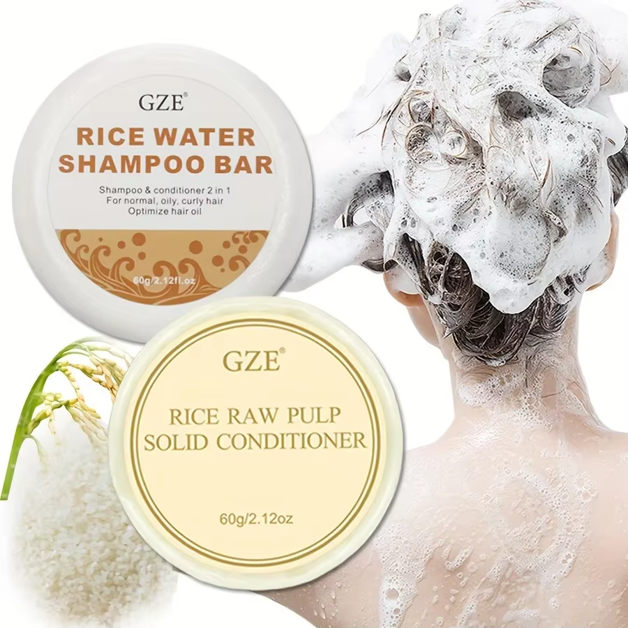 GZE – shampoing à l'eau de riz