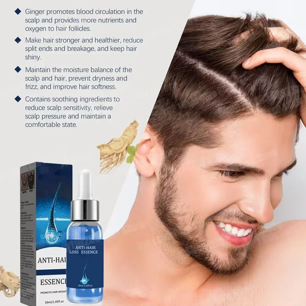 Huile essentielle pour les soins des cheveux
