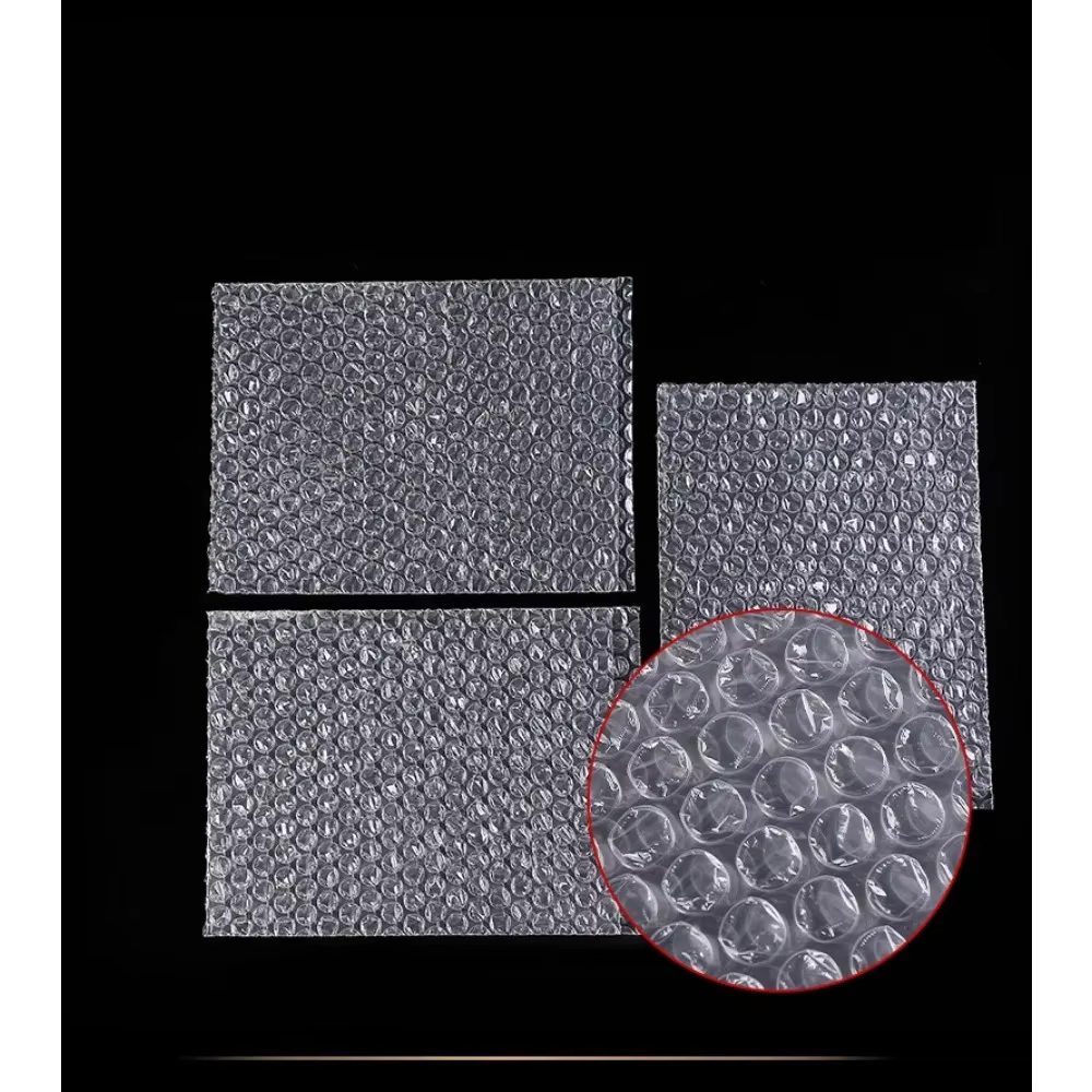 Sacs d'expédition à grandes bulles 25x35cm, 50 pièces, sacs d'expédition pour emballage, enveloppe blanche, fournitures transparentes antichoc, vente en gros