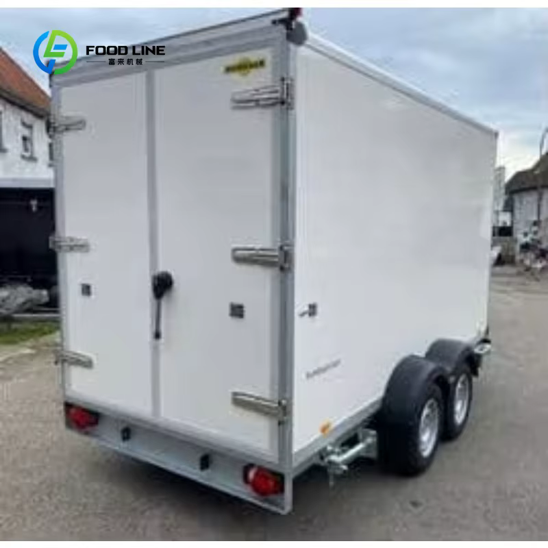 Remorque frigorifique personnalisée pour le transport de produits surgelés et réfrigérés