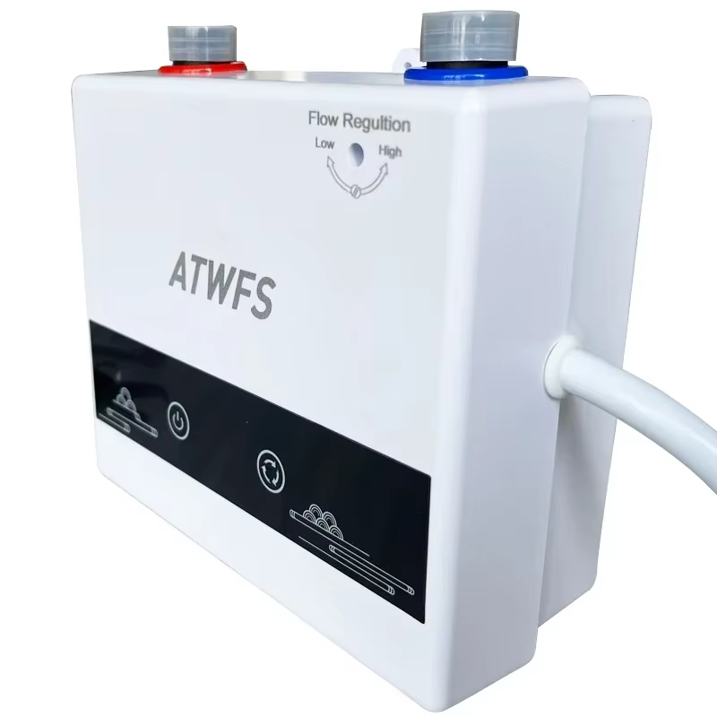 ATWFS chauffe-eau instantané 220V 4600W radiateurs électriques portables pour salle de bain douche d'eau chaude et chauffage de cuisine à domicile