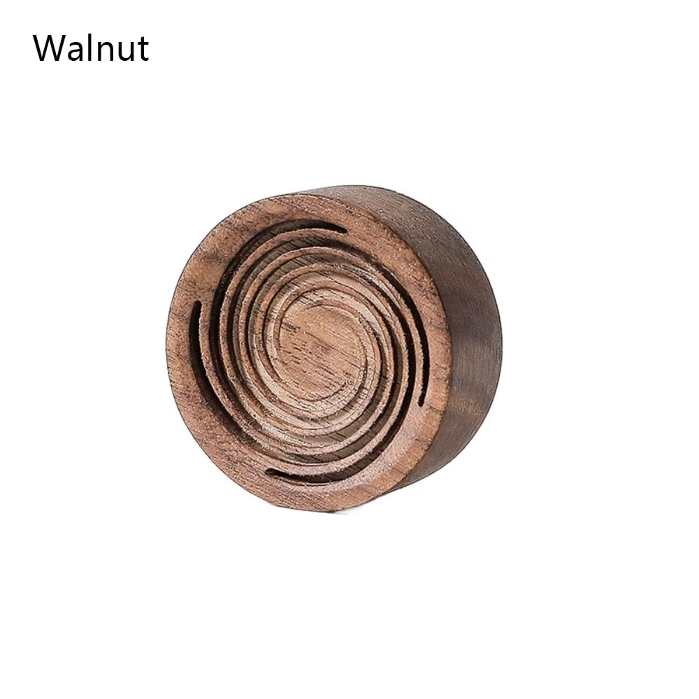 Nouveau diffuseur d'huile essentielle en bois Portable diffuseur Floral en bois longue durée lentement volatile rafraîchissant sommeil ornements en bois