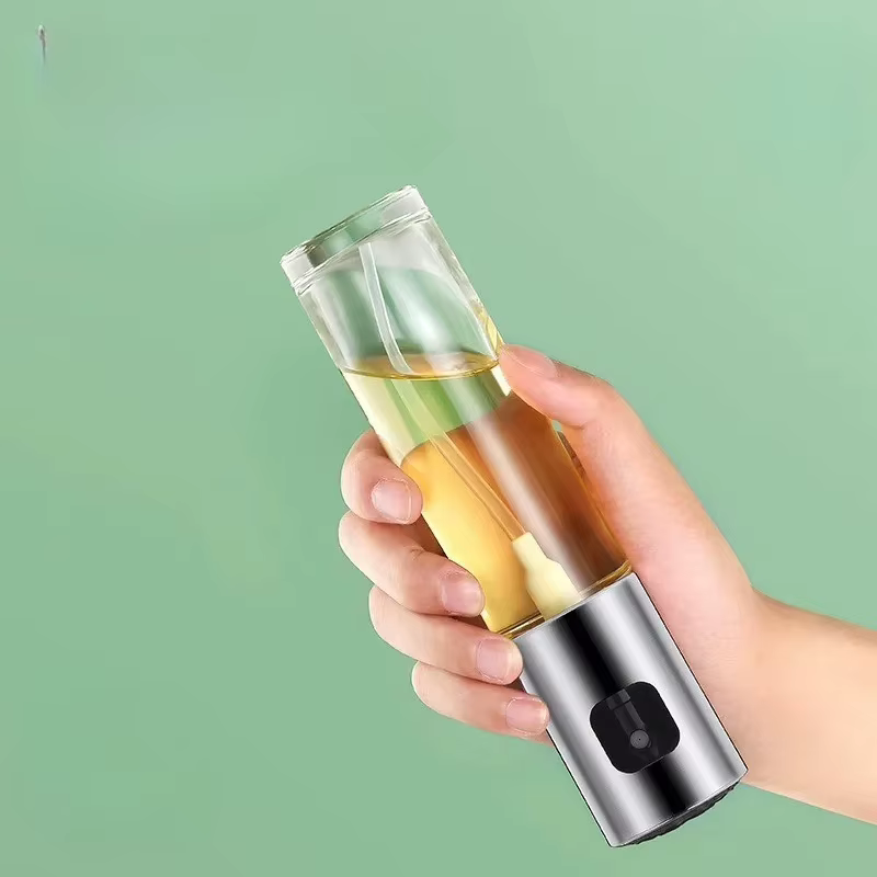 Pulvérisateur d'huile en verre pour la cuisson, vaporisateur d'olive pour salade BBQ, Gadgets de cuisine, accessoires de cuisson pour vide