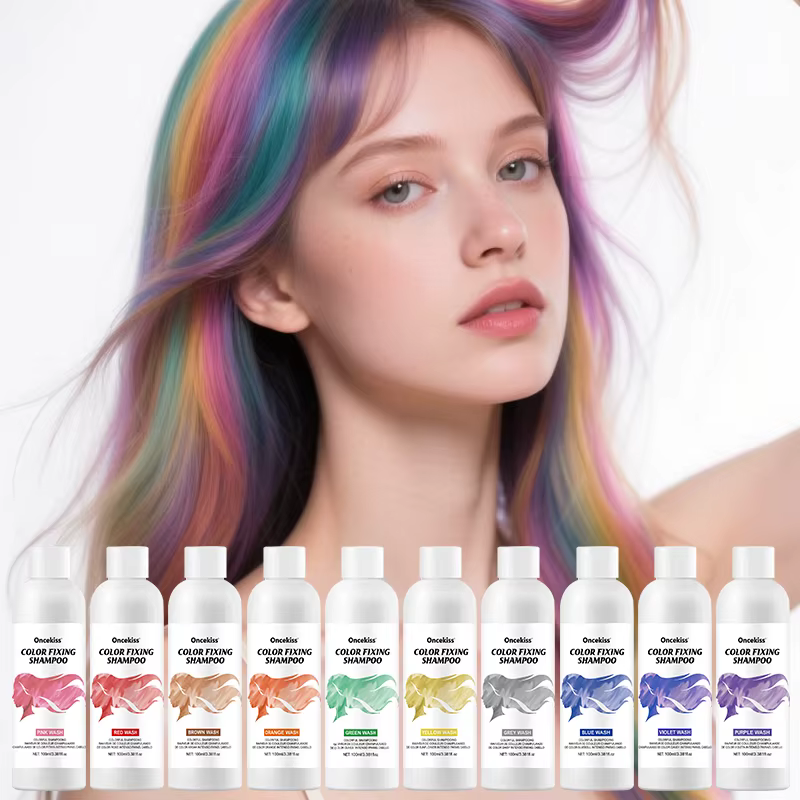 Shampoing semi-permanent pour colorant capillaire