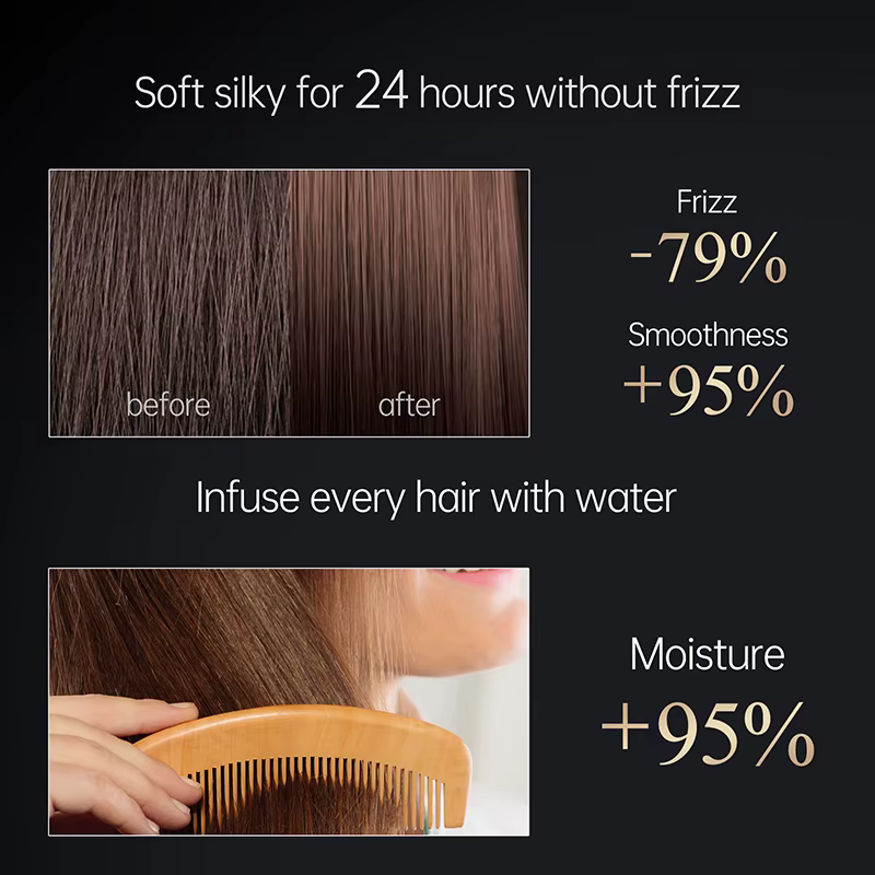 Traitement des cheveux en 5 secondes