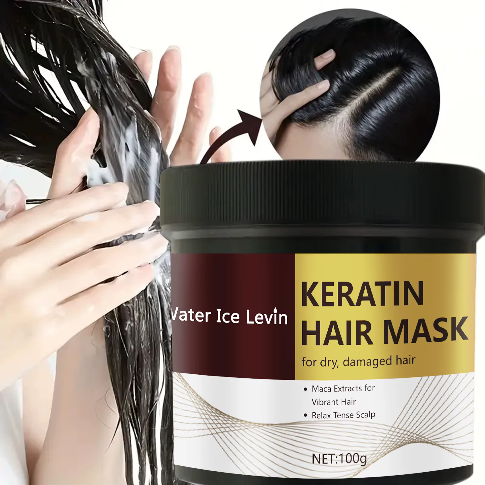 Masque capillaire magique à la kératine