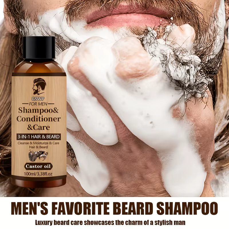 GSWP 3-en-1 : Lavage pour cheveux et barbe