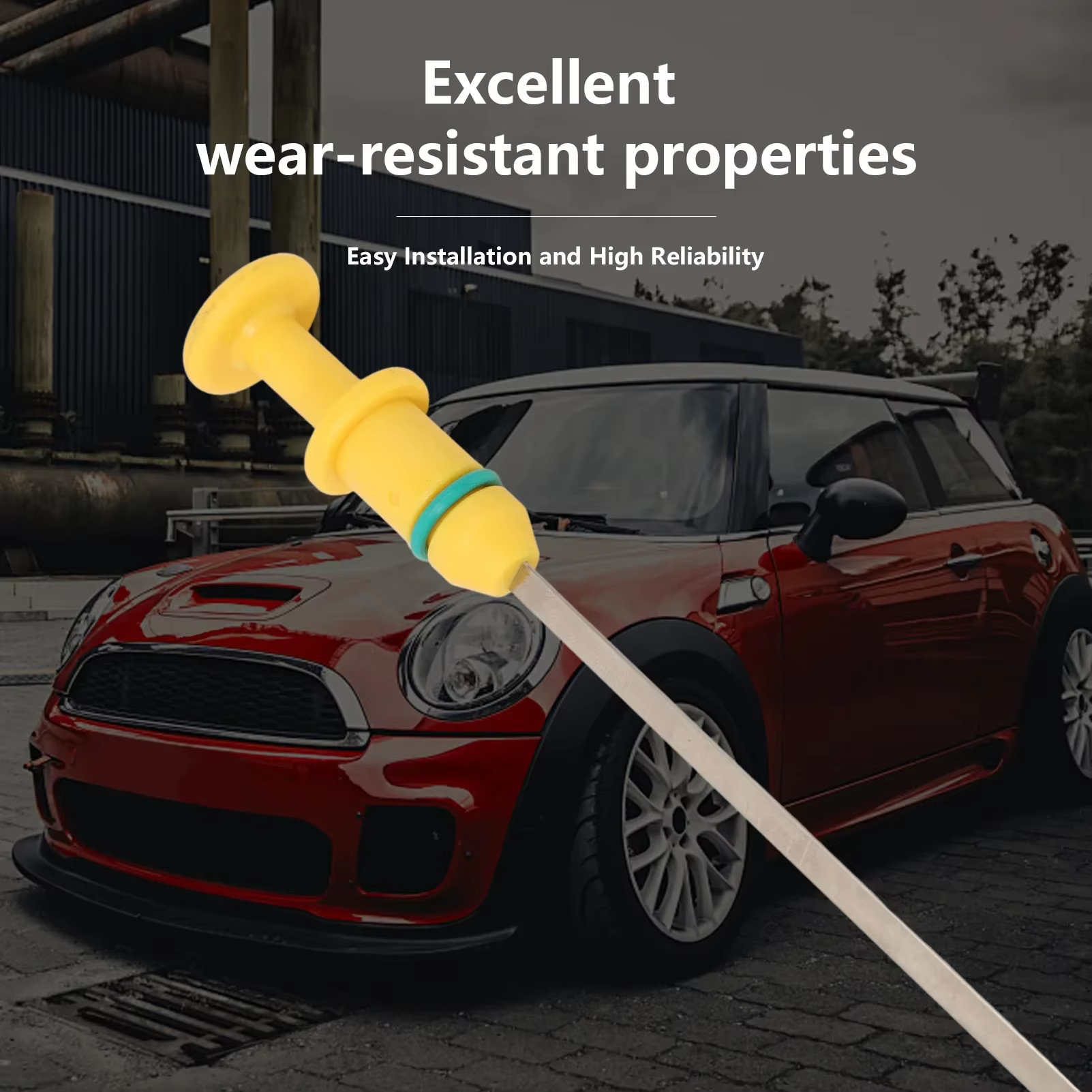 Jauge de niveau d'huile, jauge d'huile moteur 9812767180 11437585970 pour Mini Cooper R55 R56 R57 R58 R59 R60 R61 N12 N14 N18