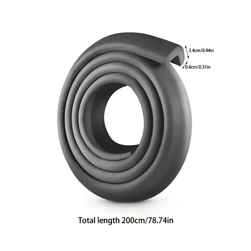 Protecteur d'angle - en caoutchouc durable, facile à installer, empêche efficacement les rayures, stabilise la position du meuble