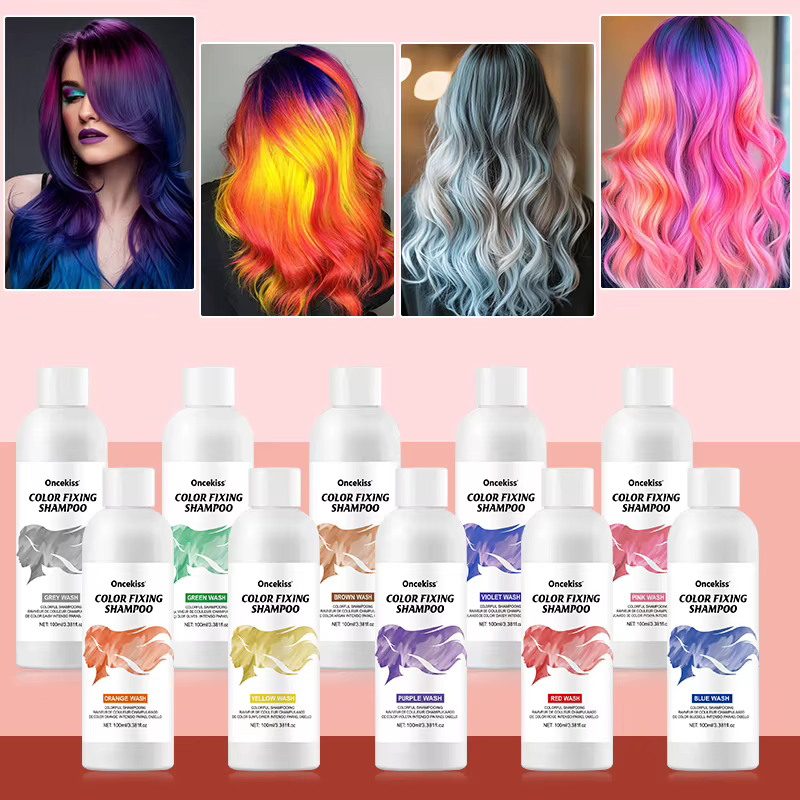 Shampoing semi-permanent pour colorant capillaire