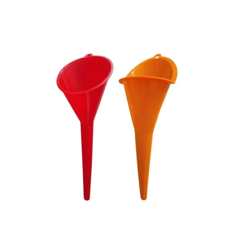Entonnoir à tige longue pour voiture, outils de remplissage d'huile et de carburant, entonnoir d'huile en plastique anti-éclaboussures, outils de ravitaillement de moto, accessoires automobiles