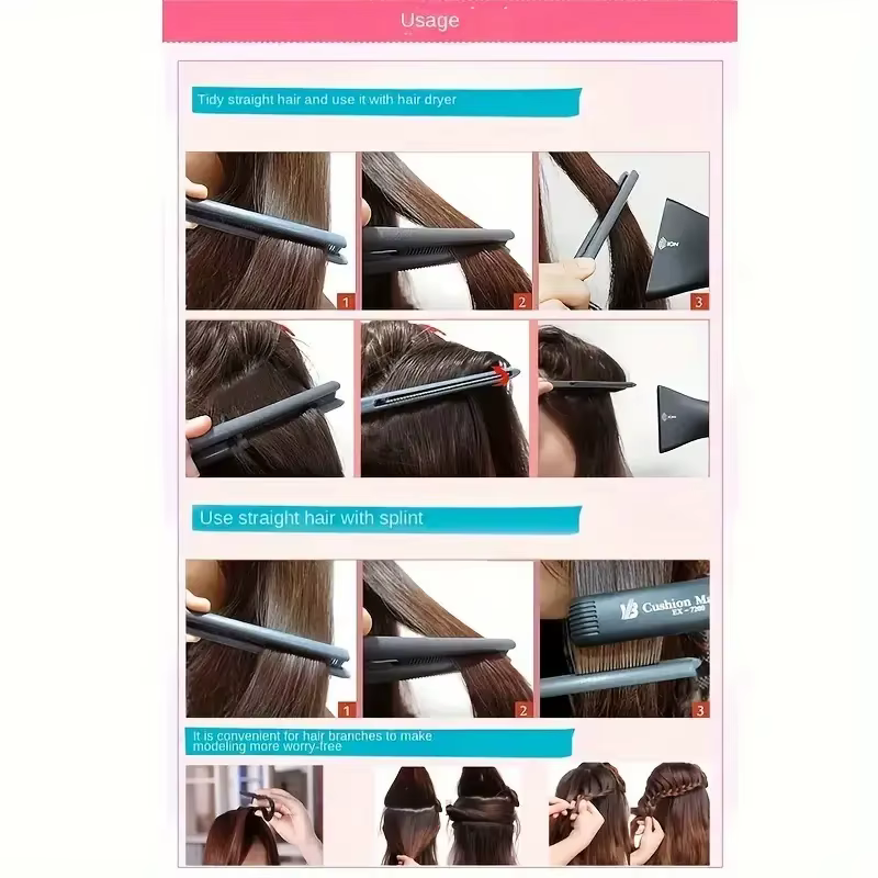 Peigne en V pour cheveux