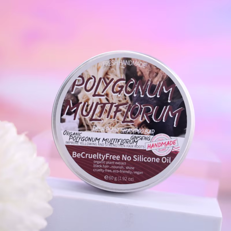 Shampoing végétal à base de plantes Polygonum Multiflorum