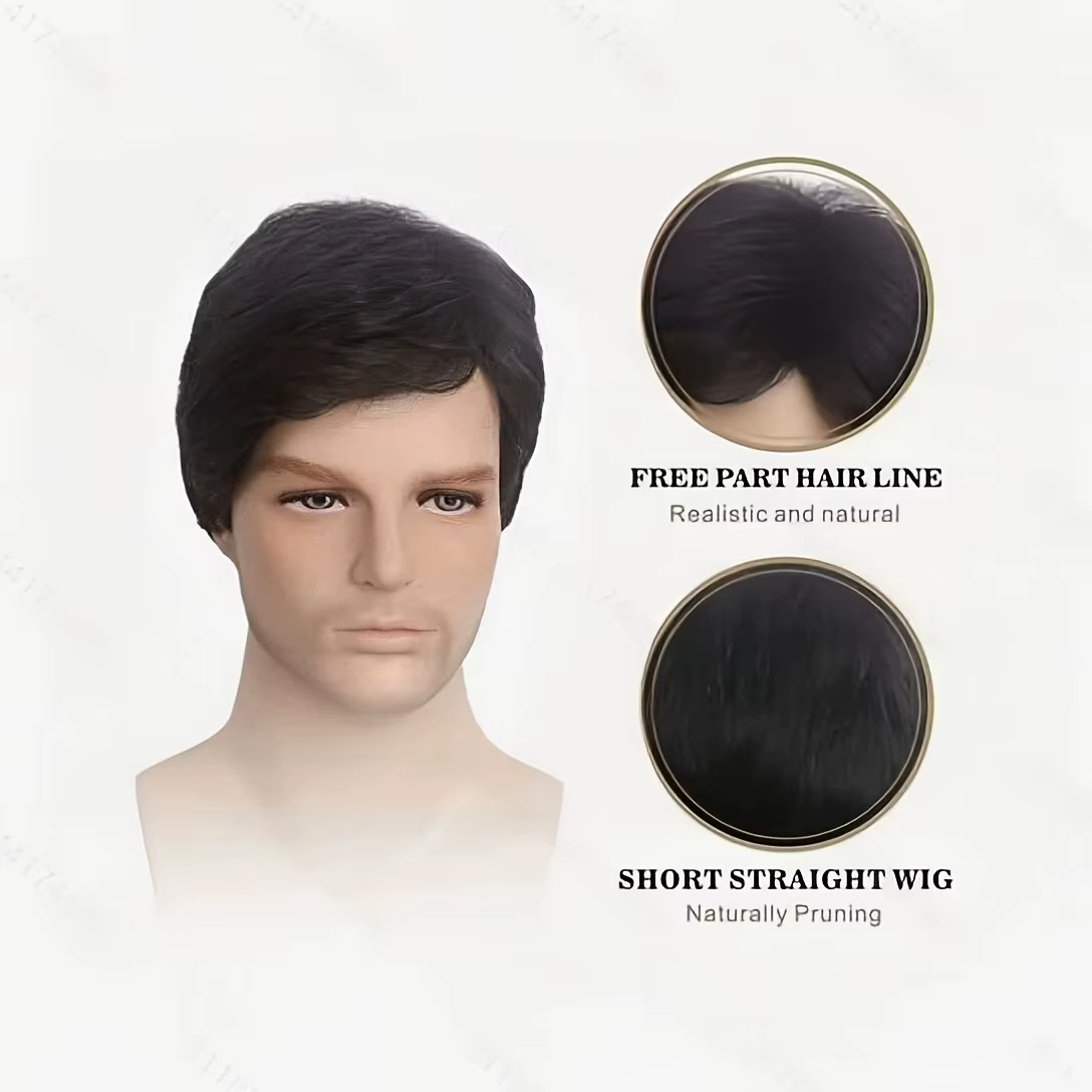 Cheveux bouclés naturels courts pour jeunes hommes