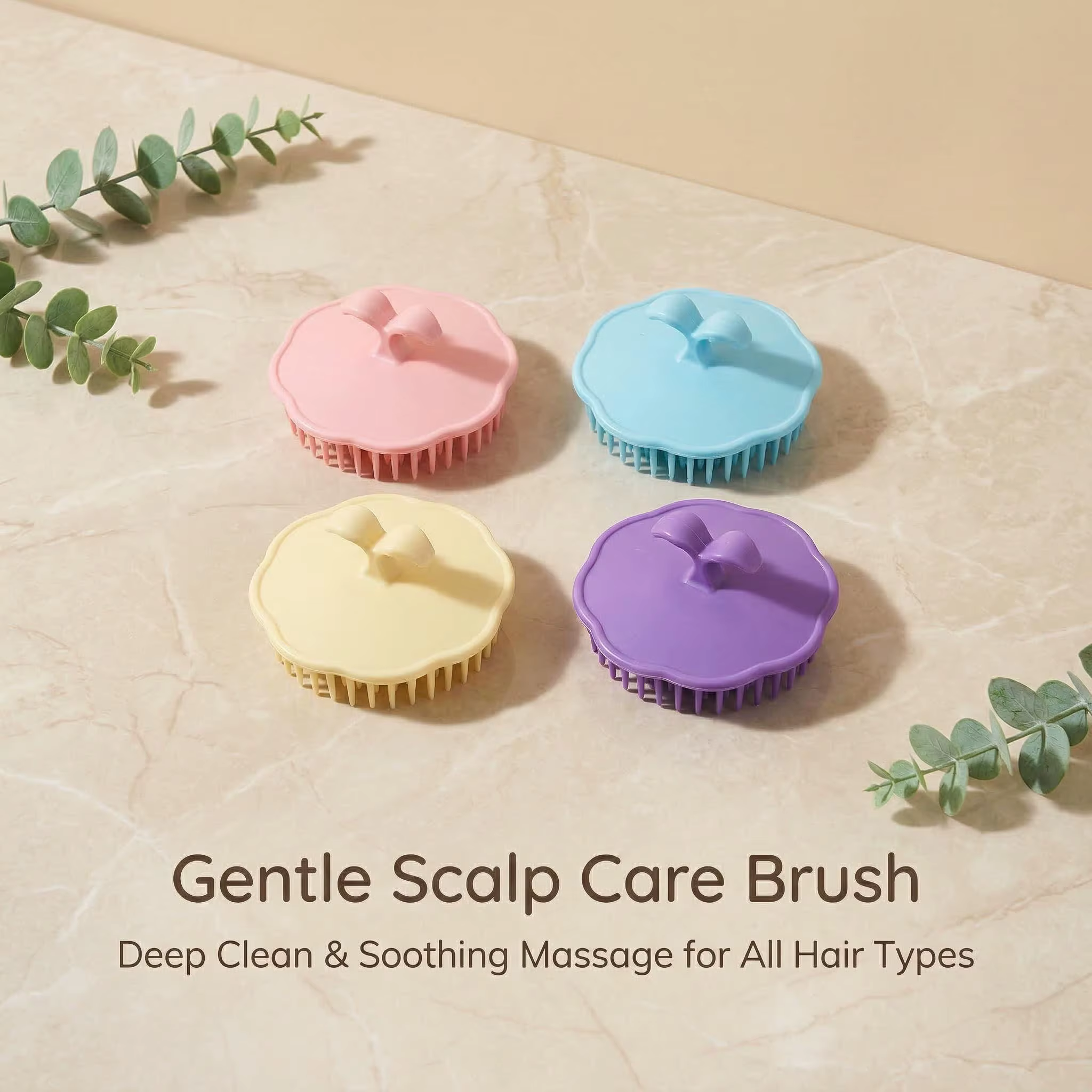Brosse à shampooing pour le lavage des cheveux
