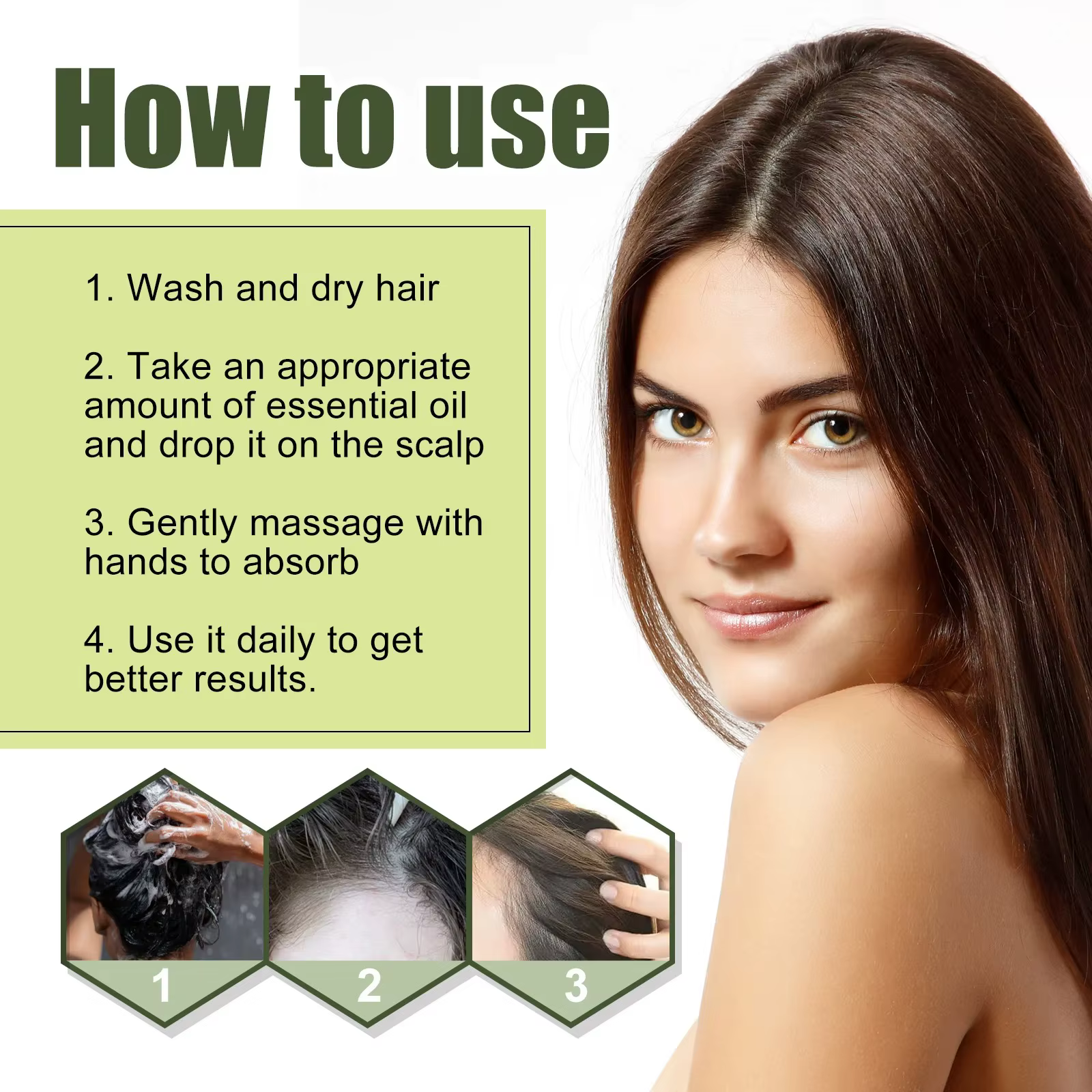 Huile essentielle de soin capillaire 30 ml