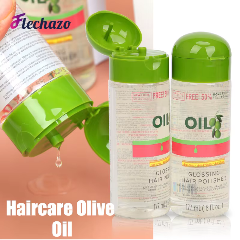 Huile d'olive, contrôle des frisottis et brillant