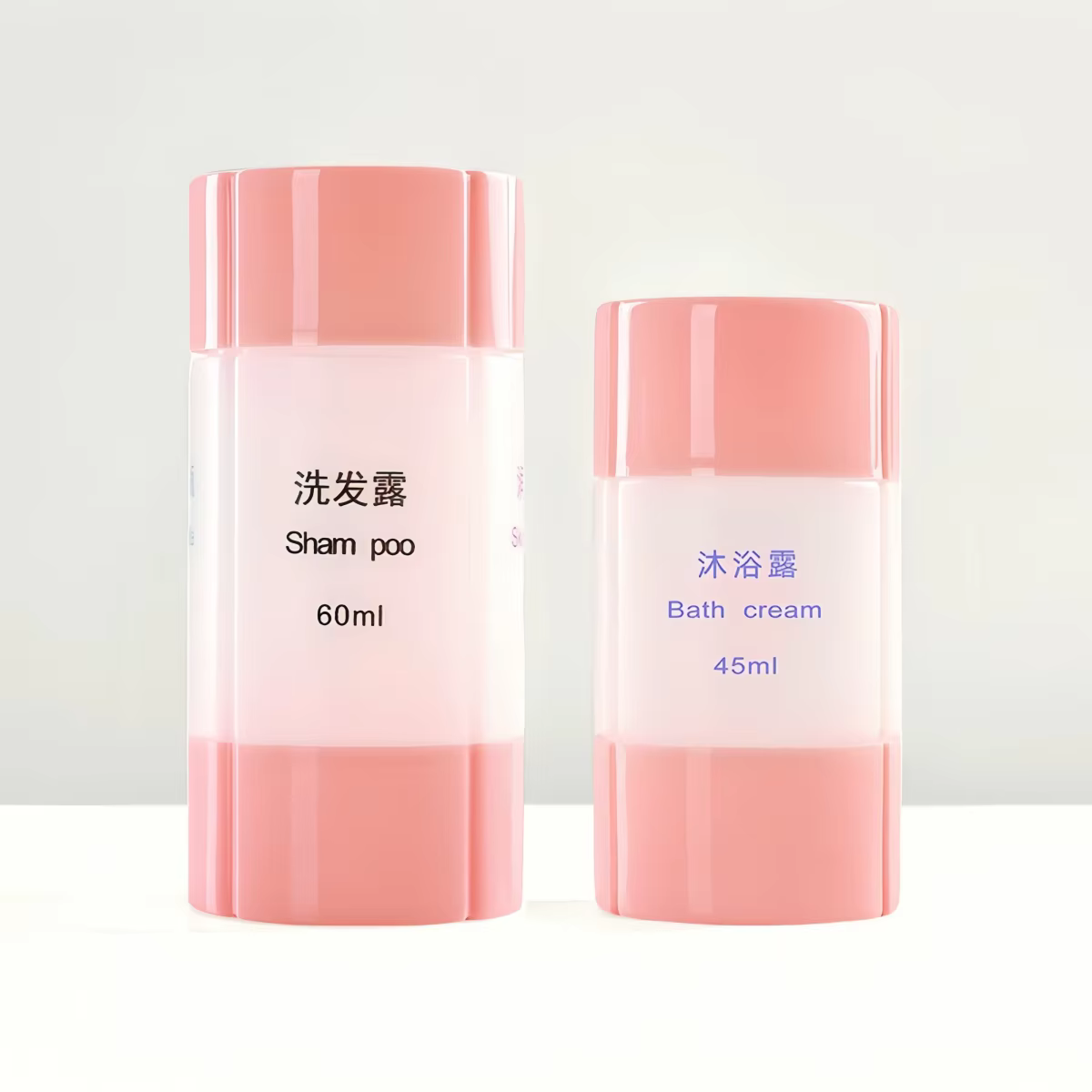 3 en 1 45 ml 60 m lshampooing corps Gel douche Lotion revitalisant