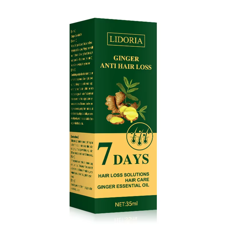 Huile essentielle de soins capillaires naturels