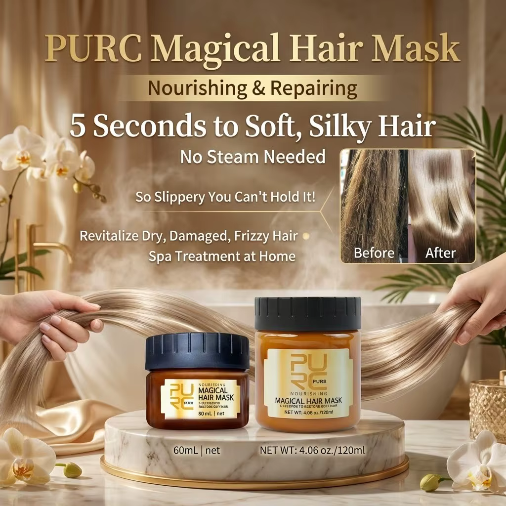 Masque capillaire PURC sans vapeur