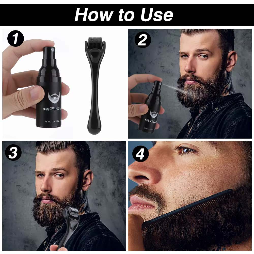 Kits de croissance de barbe pour hommes