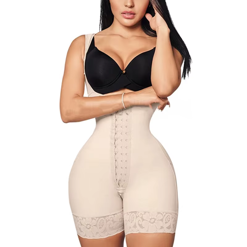 Corset amincissant colombien original pour femmes, post-partum et post-chirurgical, avec réducteur de taille et gaine ventrale