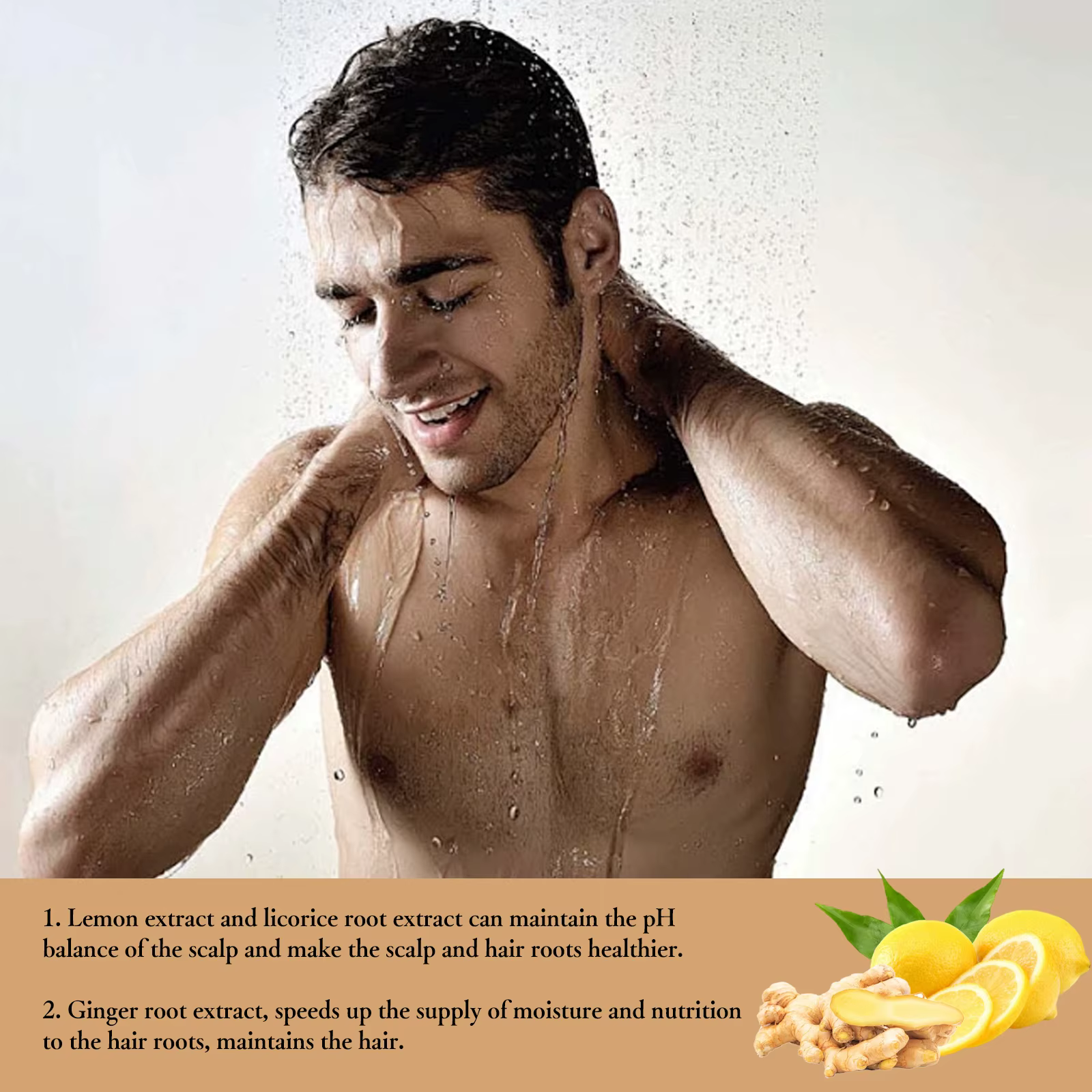 Shampoing volumisant pour le soin du cuir chevelu