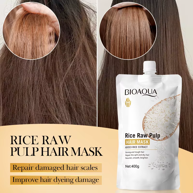 Masque capillaire à la kératine magique