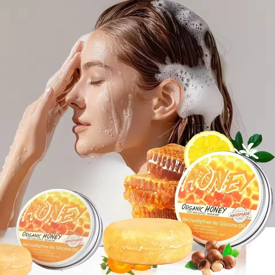 Shampoo au miel naturel