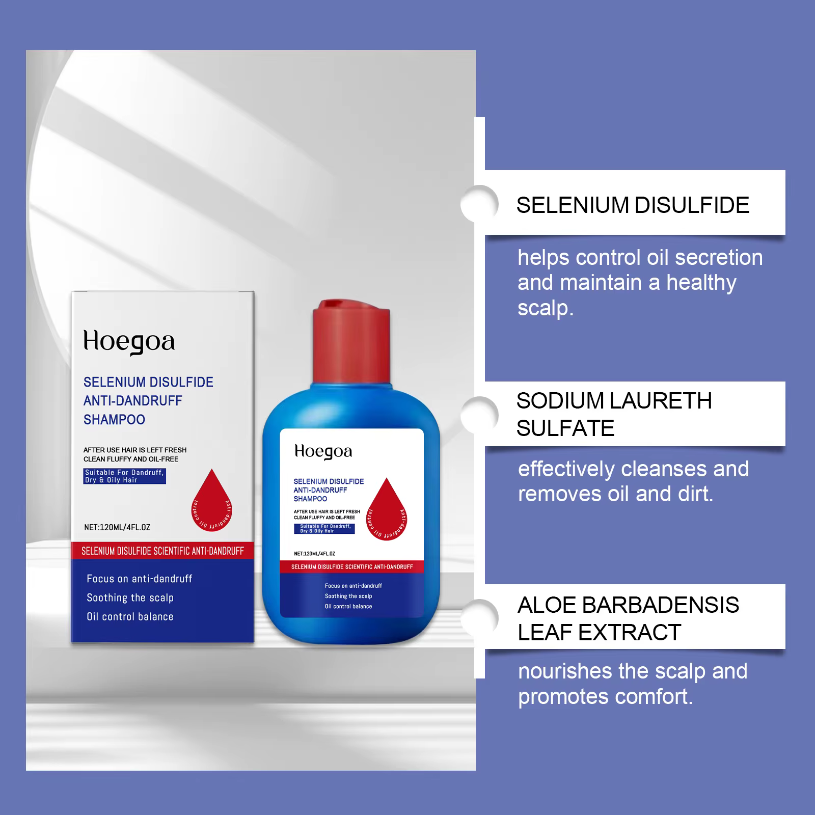 Nettoyant capillaire au sulfure de sélénium : nettoyage en profondeur
