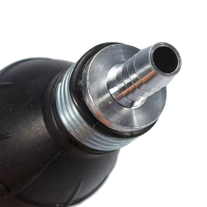 Pompe manuelle à carburant 6mm/8mm/10mm/12mm en caoutchouc et aluminium, pour transfert de diesel, huile et essence pour voiture, bateau, moteur hors-bord
