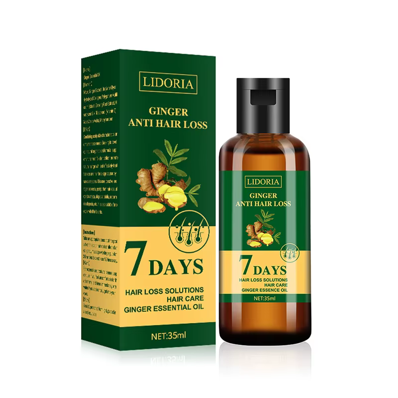Huile essentielle de soins capillaires naturels
