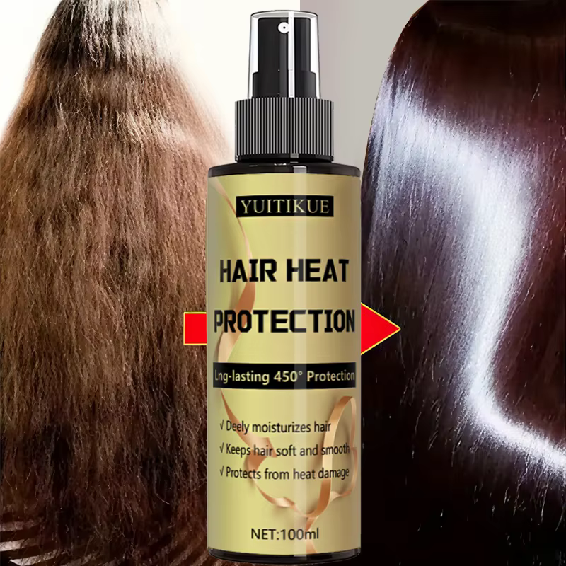 Spray de protection contre la chaleur des cheveux