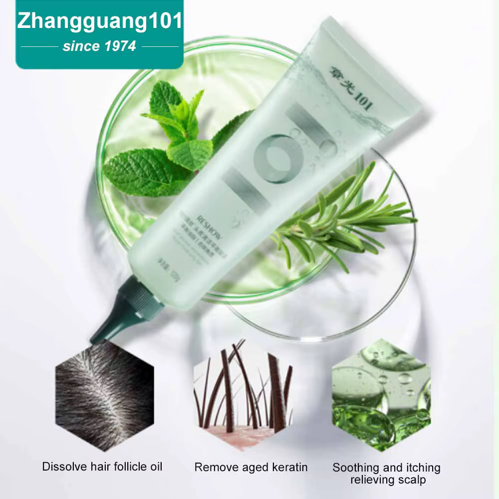 Zhangguang-Shampoing 101 gel nettoyant pour cuir chevelu