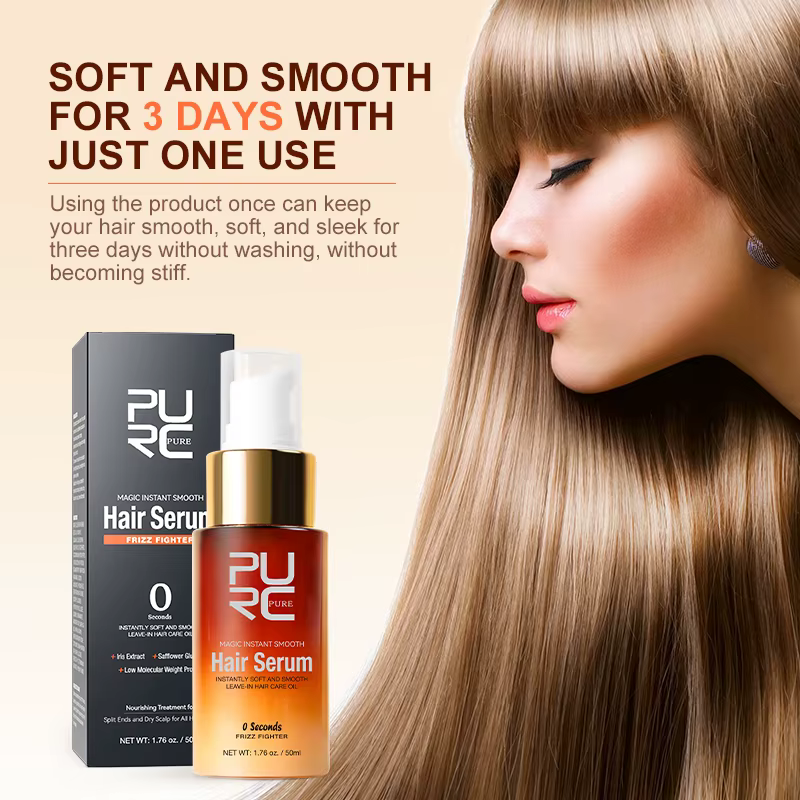 PURC – sérum magique instantané pour cheveux lisses